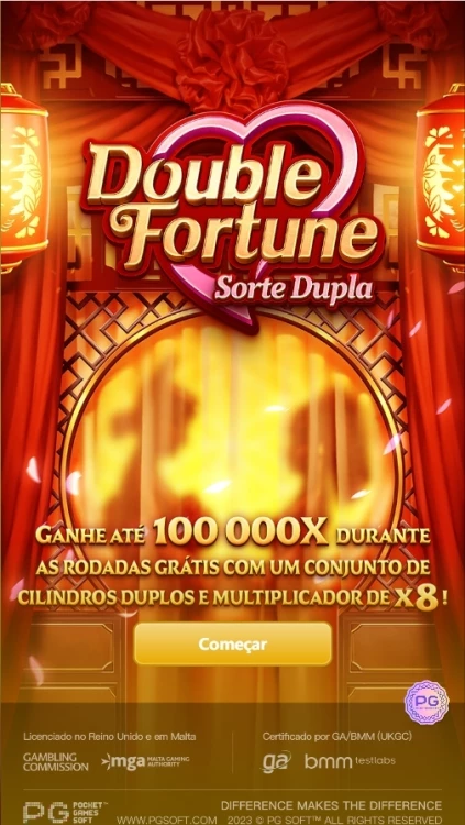 Jogo Double Fortune Interface