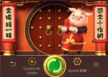 Interface do Piggy Gold, jogo do porquinho