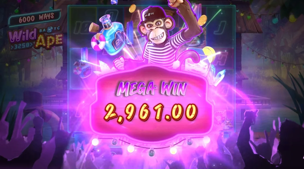 Mega Win no Wild Ape #3258